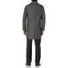 imageCole Haan mens Modern Wool Twill Top Coat With Removable Merino Knit BibMelange Graphite