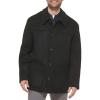 imageCole Haan Mens Shirt Collar Wool JacketBlack