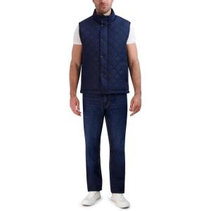 imageCole Haan Mens Warm Versatile Casual Vest Brown