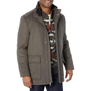 imageCole Haan Mens Wool Car CoatTruffle