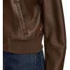 imageLevis Womens Faux Leather Bomber with Laydown CollarSaddle
