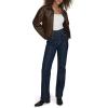 imageLevis Womens Faux Leather Bomber with Laydown CollarSaddle