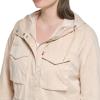 imageLevis Womens Plus Four Pocket Hooded Military JacketFrappe