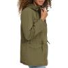 imageLevis Womens Plus Four Pocket Hooded Military JacketOlive Cotton