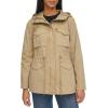 imageLevis Womens Plus Four Pocket Hooded Military JacketSafari Cotton