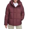 imageLevis Womens Selma Hooded Puffer JacketDecadent Chocolate