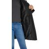 imageLevis Womens Soft Sherpa Lined Diamond Quilted Long Parka Jacket Standard ampamp Plus SizesNew Black