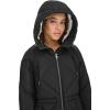 imageLevis Womens Soft Sherpa Lined Diamond Quilted Long Parka Jacket Standard ampamp Plus SizesNew Black