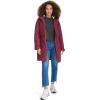 imageLevis Womens Soft Sherpa Lined Diamond Quilted Long Parka Jacket Standard ampamp Plus SizesNew Burgundy