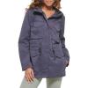 imageLevis Womens Plus Four Pocket Hooded Military JacketOdyssey Grey