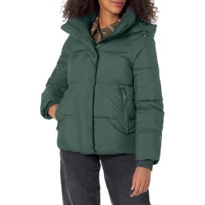 imageLevis Womens Selma Hooded Puffer JacketDarkest Spruce