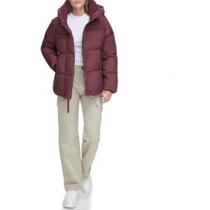 imageLevis Womens Selma Hooded Puffer JacketDecadent Chocolate