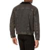 imageLevis Mens Sherpa Lined Trucker Jacket Also Available in Big ampamp TallBlow Away  Black