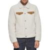 imageLevis Mens Sherpa Lined Trucker Jacket Also Available in Big ampamp TallCreamBrown