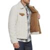 imageLevis Mens Sherpa Lined Trucker Jacket Also Available in Big ampamp TallCreamBrown