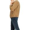 imageLevis Mens Sherpa Lined Trucker Jacket Also Available in Big ampamp TallNew Cougar Canvas
