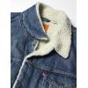 imageLevis Mens Sherpa Lined Trucker Jacket Also Available in Big ampamp TallNew Television  Medium Indigo