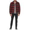 imageLevis Mens Sherpa Lined Trucker Jacket Also Available in Big ampamp TallRed PlaidBlack
