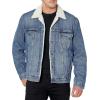 imageLevis Mens Sherpa Lined Trucker Jacket Also Available in Big ampamp TallTelevision  Medium Indigo