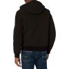 imageLevis Mens Soft Shell Sherpa Lined Hooded Bomber JacketBlack
