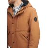 imageLevis Mens Soft Shell Sherpa Lined Hooded Bomber JacketBrown