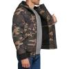 imageLevis Mens Soft Shell Sherpa Lined Hooded Bomber JacketCamouflage