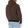 imageLevis Mens Soft Shell Sherpa Lined Hooded Bomber JacketDark Brown