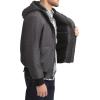 imageLevis Mens Soft Shell Sherpa Lined Hooded Bomber JacketGraphite