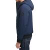 imageLevis Mens Soft Shell Sherpa Lined Hooded Bomber JacketMidnight
