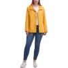 imageLevis Womens Hooded Peached Nylon Zip Front Rain JacketKumquat