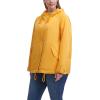 imageLevis Womens Hooded Peached Nylon Zip Front Rain JacketKumquat