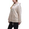 imageLevis Womens Hooded Peached Nylon Zip Front Rain JacketSand