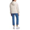 imageLevis Womens Hooded Peached Nylon Zip Front Rain JacketSand
