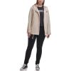 imageLevis Womens Hooded Peached Nylon Zip Front Rain JacketSand
