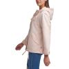 imageLevis Womens Hooded Peached Nylon Zip Front Rain JacketScallop Shell