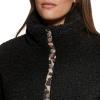 imageLevis Womens Sherpa Teddy Jacket Standard ampamp Plus SizesBlackLeopard