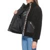 imageLevis Womens Sherpa Teddy Jacket Standard ampamp Plus SizesBlackLeopard