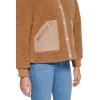 imageLevis Womens Sherpa Teddy Jacket Standard ampamp Plus SizesChestnut
