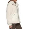 imageLevis Womens Sherpa Teddy Jacket Standard ampamp Plus SizesCreamBlack