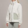 imageLevis Womens Sherpa Teddy Jacket Standard ampamp Plus SizesCreamSea Green