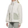 imageLevis Womens Sherpa Teddy Jacket Standard ampamp Plus SizesCreamSea Green