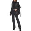 imageLevis Womens Vegan Leather Puffer VestBlack With Belt