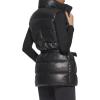 imageLevis Womens Vegan Leather Puffer VestBlack With Belt