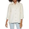 imageLevis womens Cotton Corduroy Shirt Shacket Standard ampamp Plus SizesButtercream