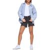 imageLevis womens Cotton Corduroy Shirt Shacket Standard ampamp Plus SizesDusty Blue