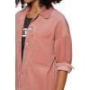 imageLevis womens Cotton Corduroy Shirt Shacket Standard ampamp Plus SizesMahogany