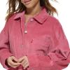 imageLevis womens Cotton Corduroy Shirt Shacket Standard ampamp Plus SizesRose Bud Pink