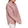 imageLevis womens Cotton Corduroy Shirt Shacket Standard ampamp Plus SizesRose Mist