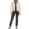 imageLevis womens Levis Womens Vegan Leather Quilted Shorty PufferAlmond Milk