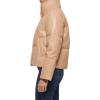 imageLevis womens Levis Womens Vegan Leather Quilted Shorty PufferBiscotti